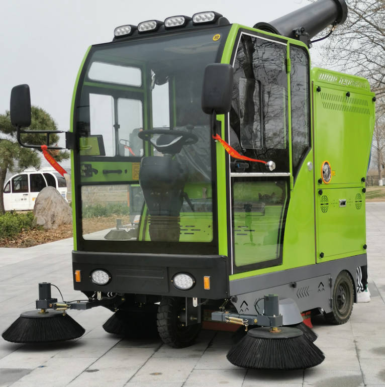 蚌埠道路清洁广泛应用电动环卫清扫车